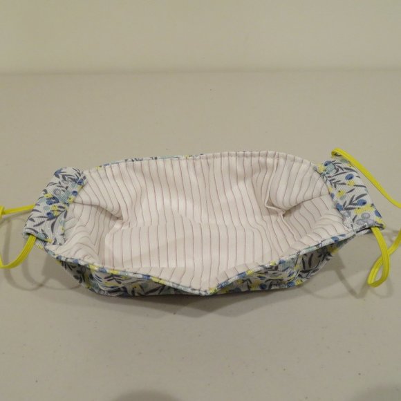 Women Cotton Face Mask Filter Triple Layer Reusable Washable Adjustable No Wire - Picture 2 of 2